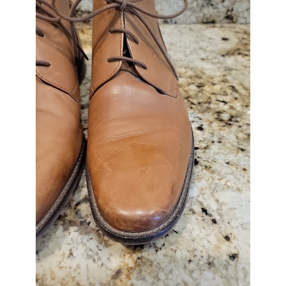 Florsheim Montinaro Brown Leather Plain Toe Chukka Boots 11739-257 Men Sz 12D - Picture 3 of 11